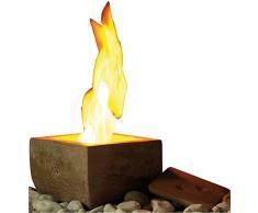 Carlo Milano Feuerschale: Terracotta-Dekofeuer Scodella für Bio-Ethanol (Bioethanol Tischfeuer)