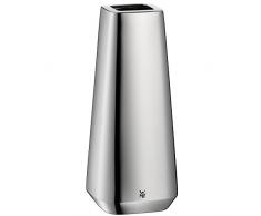 WMF Stratic Vase, 7,7 cm, Cromargan Edelstahl poliert, spülmaschinengeeignet
