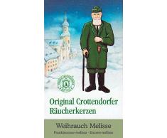 Räucherkerzen Crottendorfer Weihrauch-Melisse (24) BxHxT = 6x10,5x2cm NEU Räucherkegel Duftkegel Räuchermann