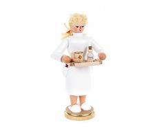 Dregeno Erzgebirge - Räucherfrau Krankenschwester - 21cm