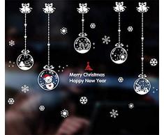 Wandsticker Weihnachtsschmuck Aufkleber Geschenke Kleine Geschenke Fensterglas Aufkleber Weihnachtsbaumgirlande Szene Layout Anhänger
