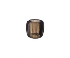 Villeroy & Boch Coloured DeLight Kleiner Teelichthalter Natural Cotton, 7 cm, Kristallglas, Klar/Braun