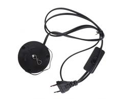 FLAMEER Sicherheit Drehmotor für Spiegelkugel / Spiegelball / Windspiel / Windspinner