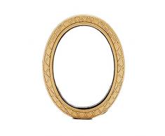 Odoria 1/12 Miniatur Ovaler Wandspiegel Puppenhaus Dekoration Zubehör