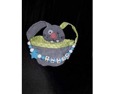 Osterkorb mit Namen – Osterkörbchen personalisiert