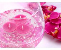 Perlengirlanden zur Tischdekoration (rosa)