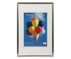 *** New Lifestyle Kunststoff Bilderrahmen ***: Farbe: Silber | Format: 21x29,7 (DIN A4)