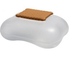 Alessi "MARY BISCUIT" Keksdose aus thermoplastischem Harz, weiß