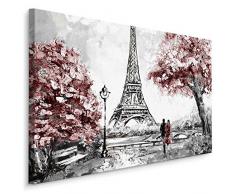 Muralo Bild Paris voller Romantik 90x60 Wandbilder Gebäude Design Paris - 120793978