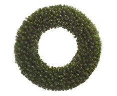 Ambiente-Lichtkultur IKu ® Tannenkranz 75 cm Durchmesser beiseitig Kunsttanne Weihnachtskranz 396 Tipps (Zweige) Dichtes Material