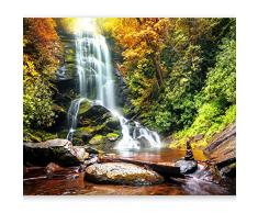 murando - Fototapete selbstklebend 245x175 cm decor Tapeten Wandtapete klebend Klebefolie Dekofolie Tapetenfolie - Natur Landschaft Wasserfall 10110903-43