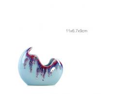 JFHGNJ Saftiger Blumentopf kreative Keramikvase Innenhydroponik Kleiner Blumentopf grüne Pflanzenvase Garten Wohnkultur Zubehör-Kleine A03