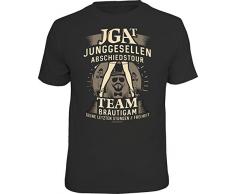 RAHMENLOS Original T-Shirt zum Junggesellenabschied für das Bräutigam-Team - Größe XL