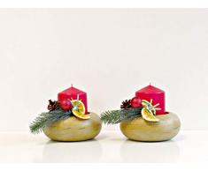 Advents Gesteck Holzschale Adventskranz Weide Silber Holzstern Advent Weihnachten Kranz Gold Advent Sterne Kugeln