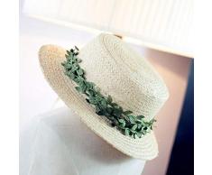 Supvox 20 Yards Blatt Band Wired Ribbon Handwerk Blatt Kranz Girlande Künstliche Blätter Reben für Zuhause Hochzeit Party Decor (grün)