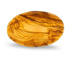 Holzschale Olivenholz ca. 14x9cm Schale Holz Tischdeko Dekoschale Natur Unikat Snackschale Deko