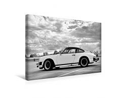 Premium Textil-Leinwand 45 x 30 cm Quer-Format Porsche 911 SC | Wandbild, HD-Bild auf Keilrahmen, Fertigbild auf hochwertigem Vlies, Leinwanddruck von Ingo Laue