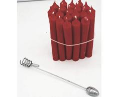 modern 10 Stück Balancekerzenhalter Baumkerzenhalter mit 20 Stück Baumkerzen, Bendelhalter weihnachtsbaumkerzenhalter