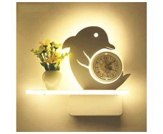 Moderne minimalistische led vase wandleuchte gang schlafzimmer nacht balkon gang wandleuchte 25 × 22 cm, weiß 2 / weißes licht