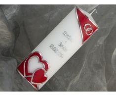 Hochzeitskerze Kerze Hochzeit Traukerze Brautkerze 16594