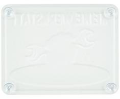 empireposter Meine Werkstatt - Blech-Schild Spruch - Blechschild 22x17 cm