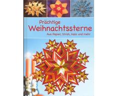 Prächtige Weihnachtssterne aus Papier, Stroh, Holz und mehr