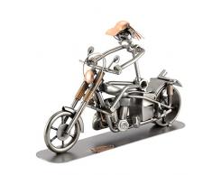 Steelman24 I Schraubenmännchen Harley Big I Made in Germany I Handarbeit I Geschenkidee I Stahlfigur I Metallfigur I Metallmännchen