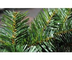 FKL Weihnachtsgirlande Tannengirlande GrünWeihnachtsdeko 300cm (160 Spitzen)