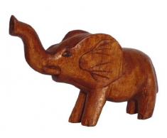Kleiner Elefant Holz Tier Afrika Figur Kinder Spielzeug KTier 54