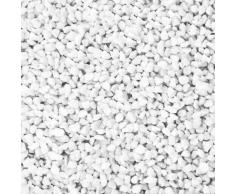 Dekogranulat / Dekosteine (2-3 mm), 1 kg, weiß
