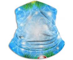 Python Mix Bunte Weihnachts-Dekokugeln Unisex-Mikrofaser-Halswärmer-Kopfbedeckungs-Gesichtsschal-Maske für Winter-Kaltwetter-Maske Bandana Sturmhaube