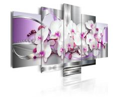 murando - Bilder 100x50 cm Vlies Leinwandbild 5 tlg Kunstdruck modern Wandbilder XXL Wanddekoration Design Wand Bild - Blumen 020110-118