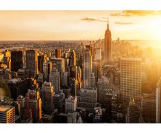 Broadway in New York Leinwandbild Wanddeko Kunstdruck Broadway in New York Leinwandbild Wanddeko Kunstdruck