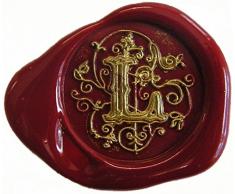 Siegel-Set in Geschenkdose Petschaft L