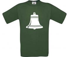 ShirtInStyle Männer-Shirt Sailing Schiffsglocke Farbe grün, Größe XXL