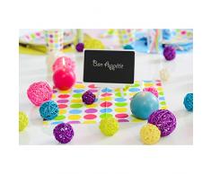 PARTY DISCOUNT Neu Rattan Dekoball Ø 3, 4 & 7 cm,Orange,10 Stk