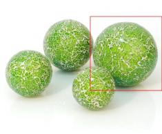 Dekokugel *Mosaiko* Kugel Mosaik Glas grün - D12,5cm