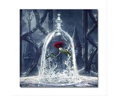 DIY Stickerei Dekoration Malerei DIY 5D Diamant Malerei Vollbohrer 5d Diy Diamant Gemälde Kristallglocke Rose Diamant Stickerei Kreuzstich Mosaik Home Decoration 30 * 40cm