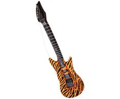WIDMANN 23941 Aufblasbare Gitarre Tiermuster, Mehrfarbig, 107 cm