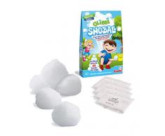 Simba 105953183002 Glibbi Snowball Outdoor-Spiel Schneekugeln ,4 Beutel à 20 g pro Stück