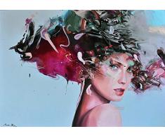 PAAANING DIY Ölgemälde Malen nach Zahlen Kit Erotik Kunst Nackt Für Erwachsene Anfänger Zeichnen Mit Pinseln Weihnachtsdekor Dekorationen Geschenke