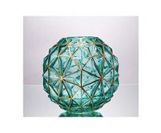 Lionel Philip Minimalistische Glasvase Dekoration Hydrokultur Blumen trockene Blume Wohnzimmer Dekor Geometrie kreative einfache prägnante Ornamente grüne Kugel