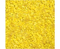 Eurosand Granulat gelb 2-3 mm 550 ml, Dekogranulat gelb, Dekosteine Gelb