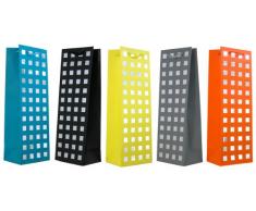 30 Geschenktüten Flaschentüten Metallic Quadrate Large 36x12x9 Geschenktasche 99-8678