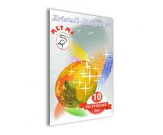 METMA Kristall-Eierfarben | Glitzer-Farben | Made in EU | Osterdeko Ostereier-Farben