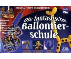 Die Fantastische Ballontierschule, DVD m. Pumpe u. 30 Modellierballons