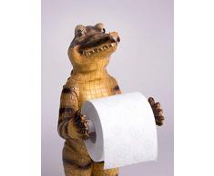 Unbekannt Toilettenpapier Halter Funny Krok Dekofigur Krokodil Alligator WC Rollen Halter