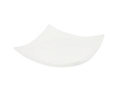 Teelichterhalter Kerzenteller Sternform Kerzenständer Keramik Deko Schale weiss 20 cm