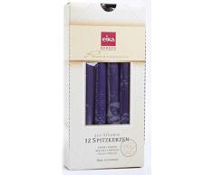 Spitzkerze dunkelblau EIKA 105000700165 250x23mm VE=12