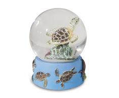 Katerina Prestige me0750 Figur Schneekugel Schildkröte Decor Marin